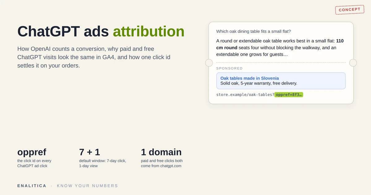 ChatGPT Ads Attribution: How OpenAI Counts a Conversion and How Your Orders Count It