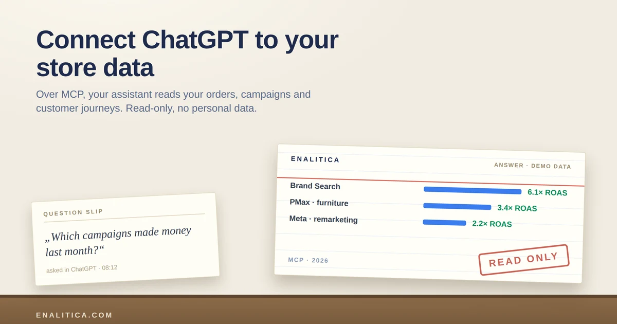 Connect ChatGPT to Your Store Data (MCP): Ask Anything