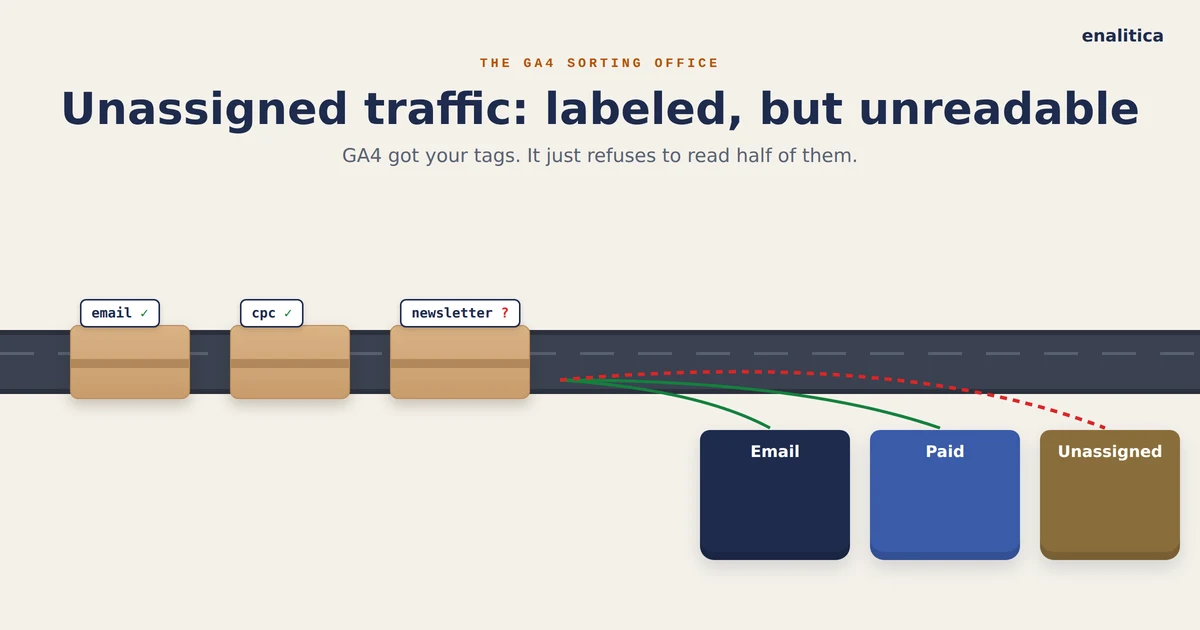 Unassigned Traffic in GA4: What It Means, How to Fix It